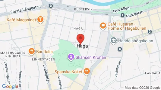 Apartments for rent i Gothenburg City Centre - kort over placeringen