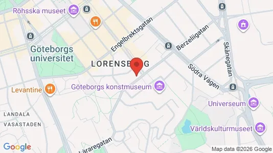 Apartments for rent i Gothenburg City Centre - kort over placeringen