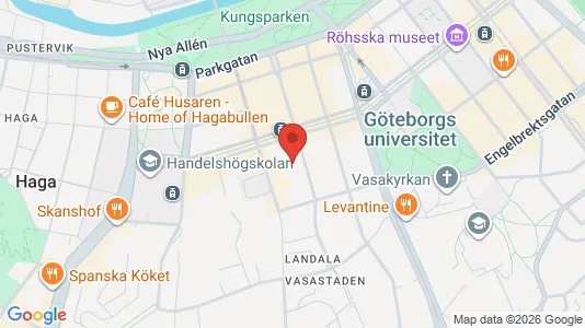 Apartments for rent i Gothenburg City Centre - kort over placeringen
