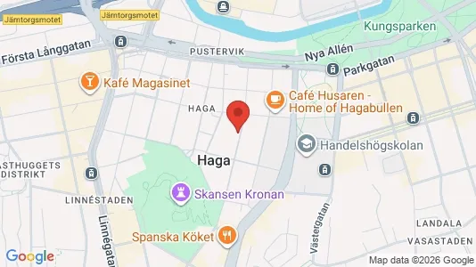 Apartments for rent i Gothenburg City Centre - kort over placeringen