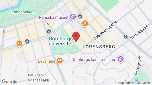 Apartments for rent i Gothenburg City Centre - kort over placeringen