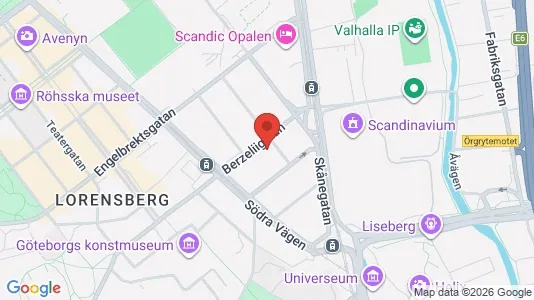 Apartments for rent i Örgryte-Härlanda - kort over placeringen