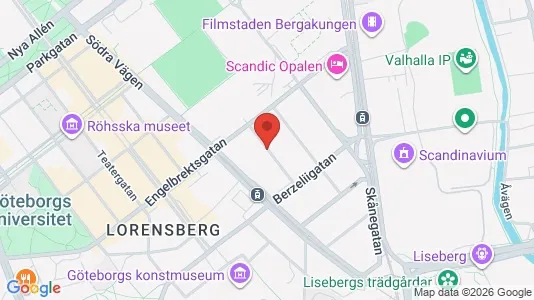 Apartments for rent i Örgryte-Härlanda - kort over placeringen