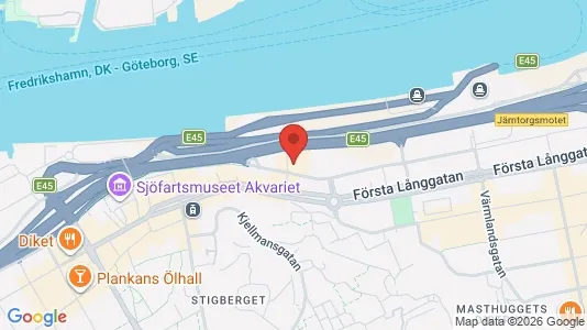Apartments for rent i Majorna-Linné - kort over placeringen