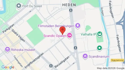 Apartments for rent i Gothenburg City Centre - kort over placeringen