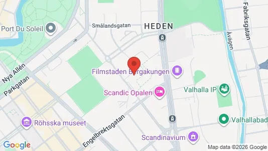 Apartments for rent i Gothenburg City Centre - kort over placeringen