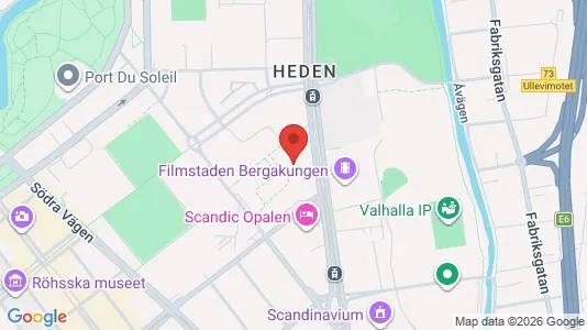 Apartments for rent i Gothenburg City Centre - kort over placeringen