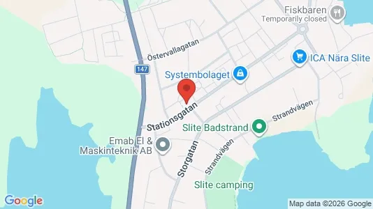 Apartments for rent i Gotland - kort over placeringen