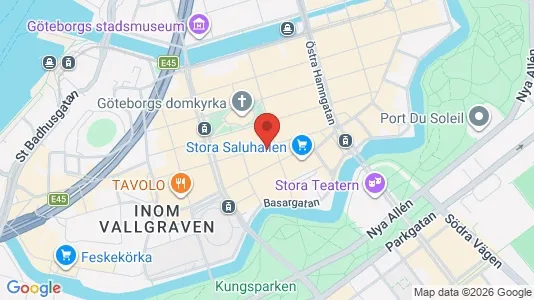 Apartments for rent i Gothenburg City Centre - kort over placeringen