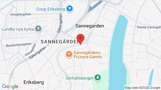 Apartments for rent i Lundby - kort over placeringen