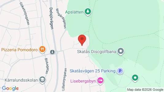 Apartments for rent i Örgryte-Härlanda - kort over placeringen