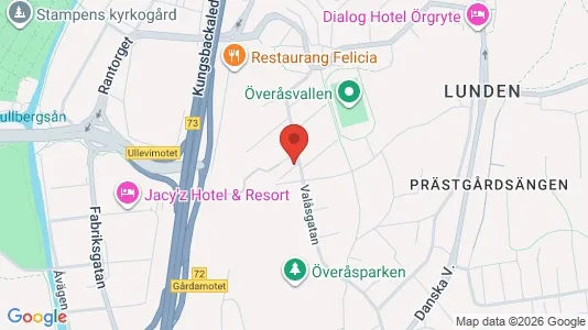 Apartments for rent i Örgryte-Härlanda - kort over placeringen