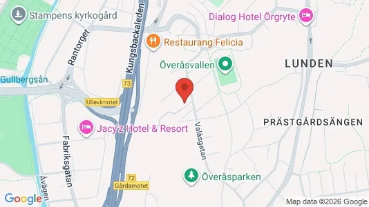 Apartments for rent i Örgryte-Härlanda - kort over placeringen