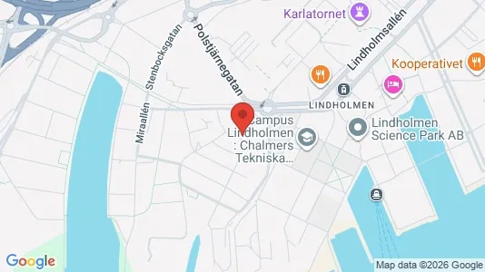 Apartments for rent i Lundby - kort over placeringen
