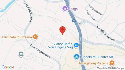 Apartments for rent i Borås - kort over placeringen