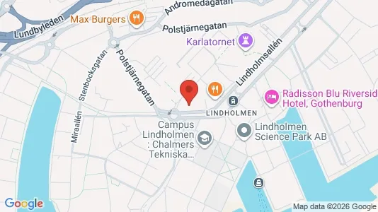 Apartments for rent i Lundby - kort over placeringen