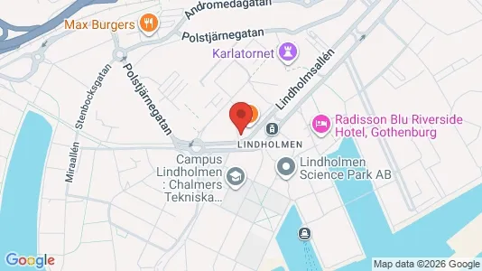 Apartments for rent i Lundby - kort over placeringen