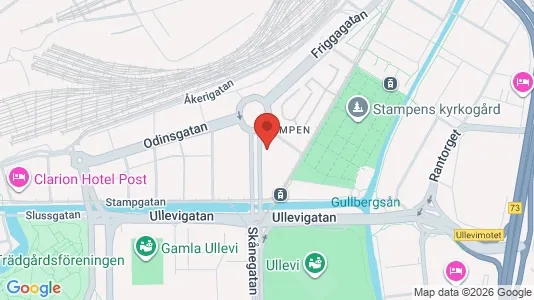 Apartments for rent i Gothenburg City Centre - kort over placeringen