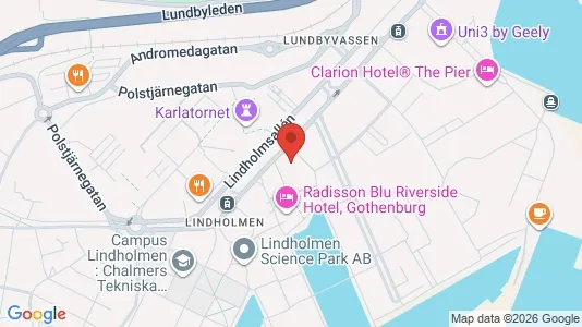 Apartments for rent i Lundby - kort over placeringen