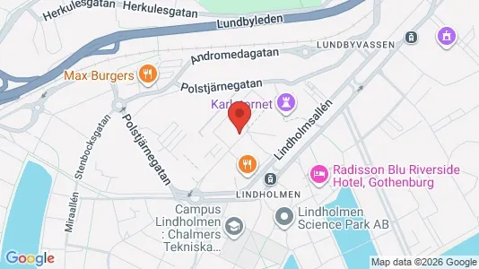 Apartments for rent i Lundby - kort over placeringen