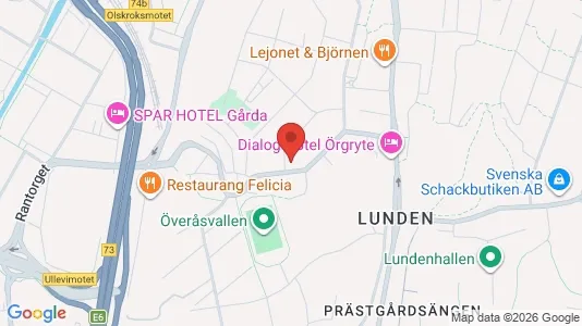 Apartments for rent i Örgryte-Härlanda - kort over placeringen