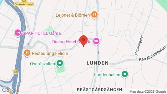 Apartments for rent i Örgryte-Härlanda - kort over placeringen