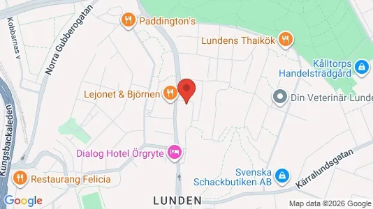 Apartments for rent i Örgryte-Härlanda - kort over placeringen