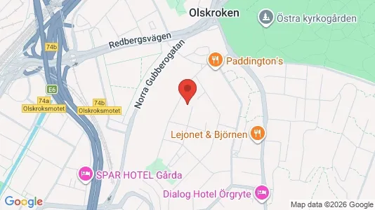 Apartments for rent i Örgryte-Härlanda - kort over placeringen