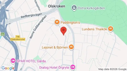 Apartments for rent i Örgryte-Härlanda - kort over placeringen