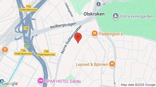 Apartments for rent i Örgryte-Härlanda - kort over placeringen