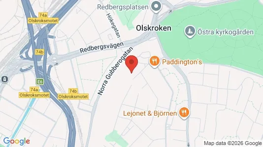 Apartments for rent i Örgryte-Härlanda - kort over placeringen