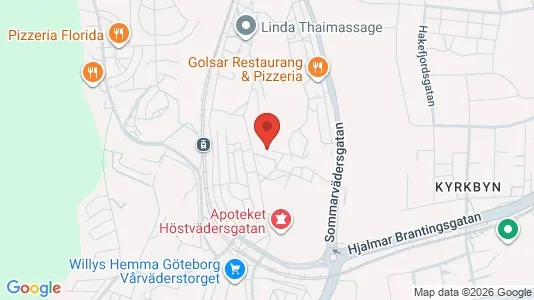 Apartments for rent i Västra hisingen - kort over placeringen