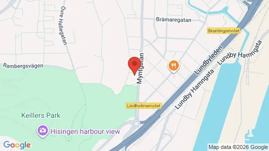 Apartments for rent i Lundby - kort over placeringen