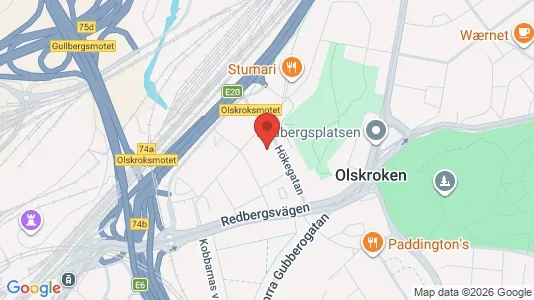 Apartments for rent i Örgryte-Härlanda - kort over placeringen