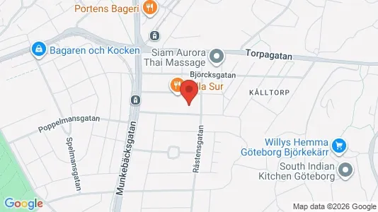 Apartments for rent i Örgryte-Härlanda - kort over placeringen