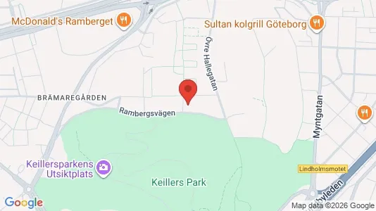 Apartments for rent i Lundby - kort over placeringen