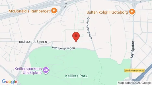 Apartments for rent i Lundby - kort over placeringen
