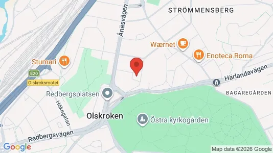 Apartments for rent i Örgryte-Härlanda - kort over placeringen