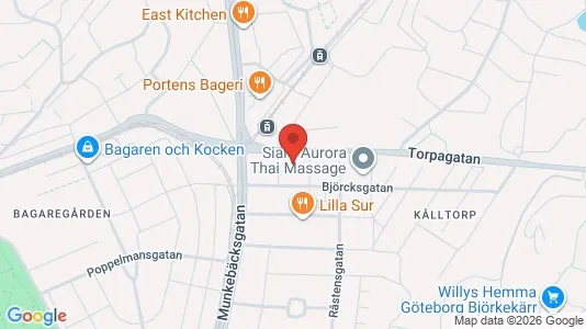 Apartments for rent i Örgryte-Härlanda - kort over placeringen