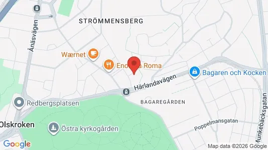 Apartments for rent i Örgryte-Härlanda - kort over placeringen