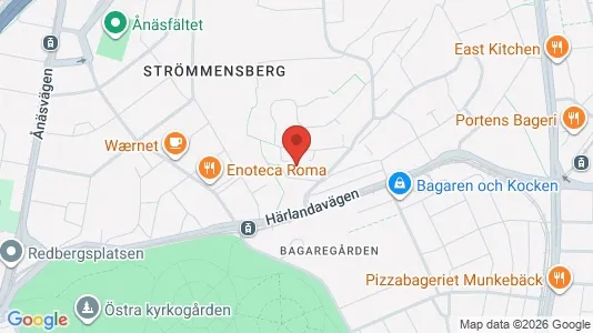 Apartments for rent i Örgryte-Härlanda - kort over placeringen
