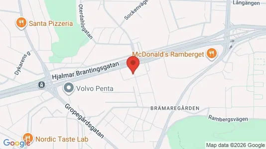 Apartments for rent i Lundby - kort over placeringen