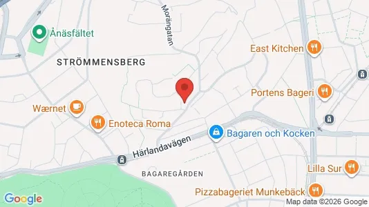 Apartments for rent i Örgryte-Härlanda - kort over placeringen