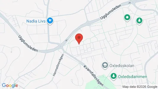 Apartments for rent i Partille - kort over placeringen