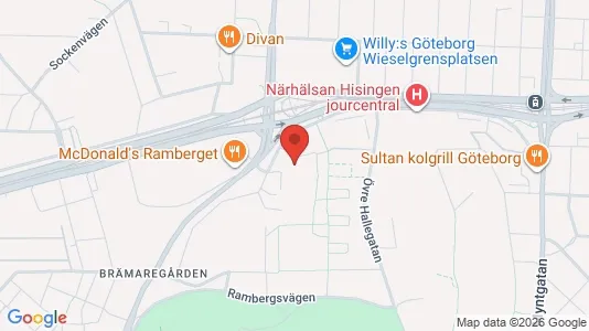 Apartments for rent i Lundby - kort over placeringen