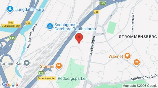 Apartments for rent i Örgryte-Härlanda - kort over placeringen
