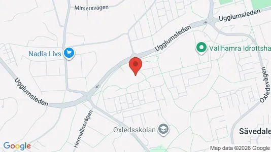 Apartments for rent i Partille - kort over placeringen