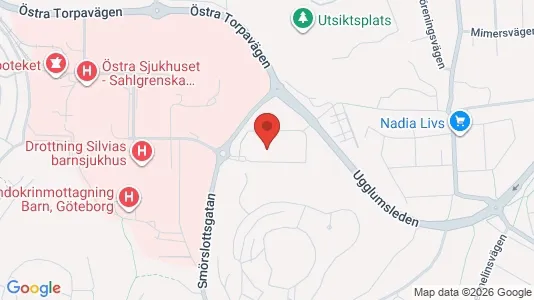 Apartments for rent i Trollhättan - kort over placeringen