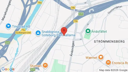 Apartments for rent i Örgryte-Härlanda - kort over placeringen