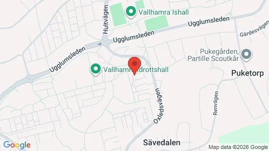 Apartments for rent i Partille - kort over placeringen